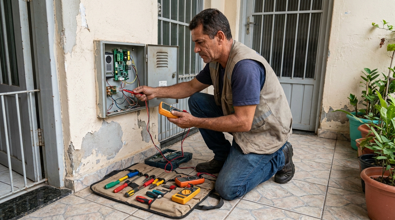 Conserto de interfone profissional em Niterói‑RJ