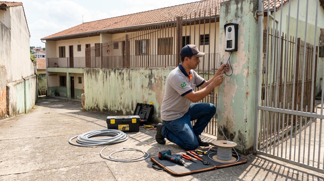 Instalacao de interfone residencial em Niterói‑RJ