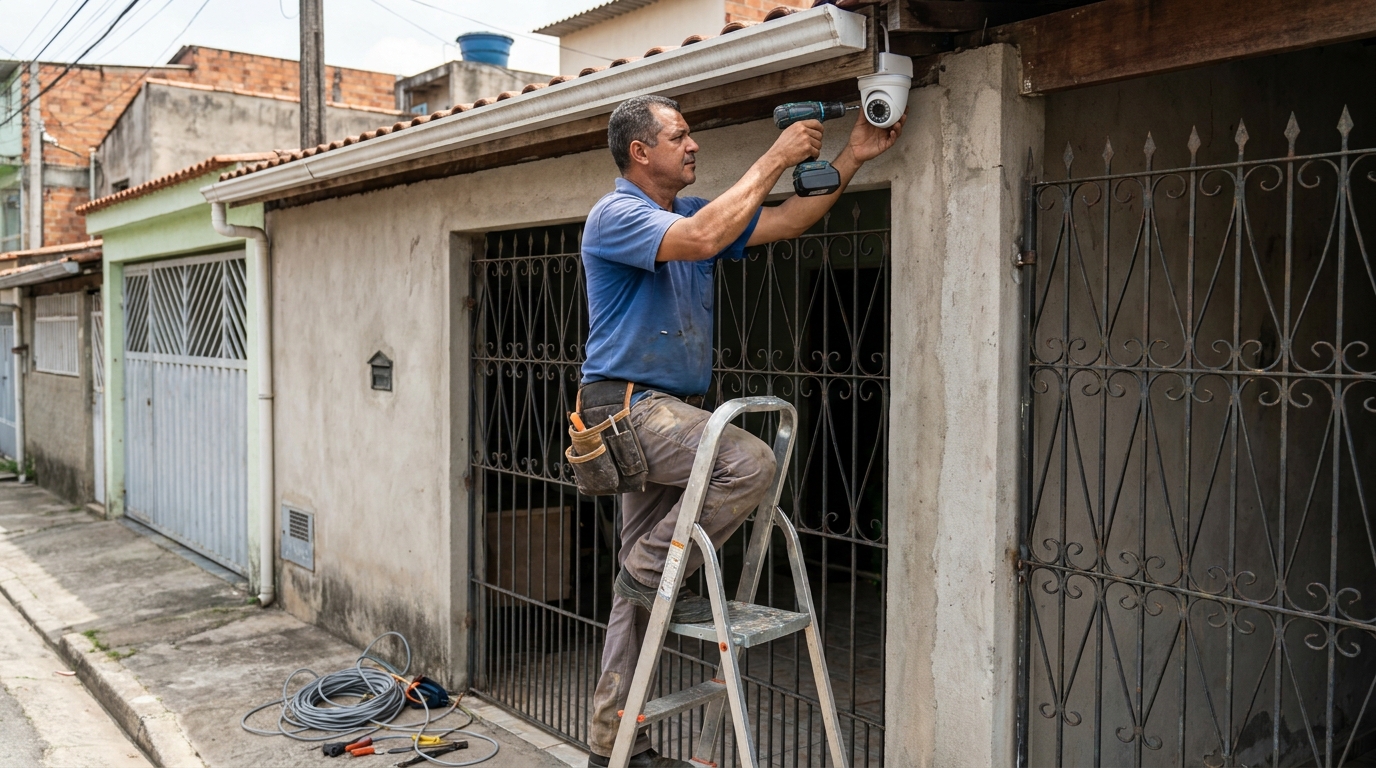 Instalacao de sistema de monitoramento em Niterói‑RJ